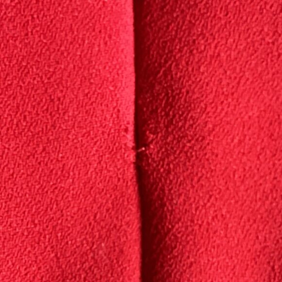 Tessuti Red Shift Dress - Lined - Size 10 - Picture 7 of 8